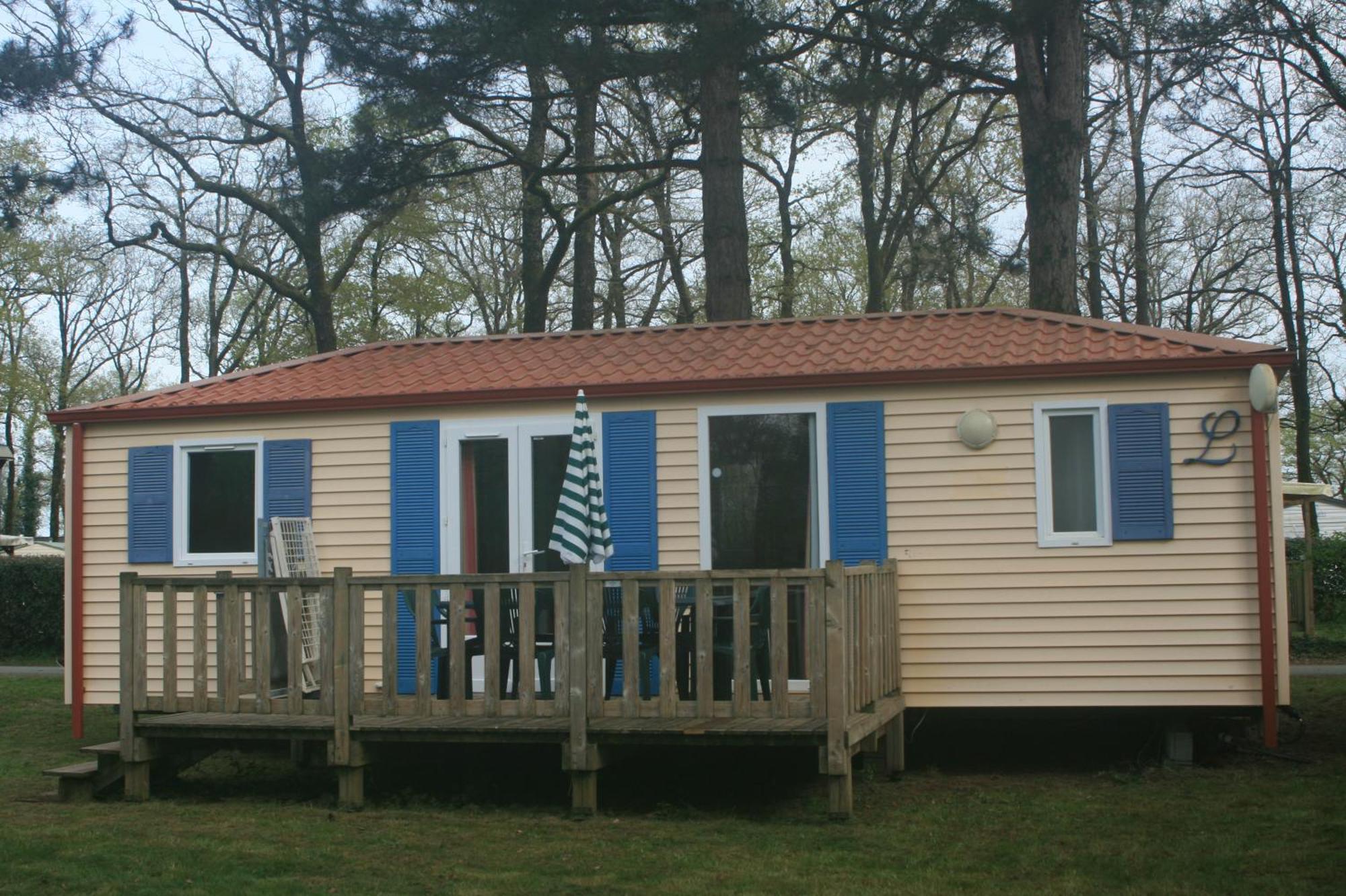 Mobil-Home 6 Personnes 3 Chambres La Boissiere-de-Montaigu Buitenkant foto